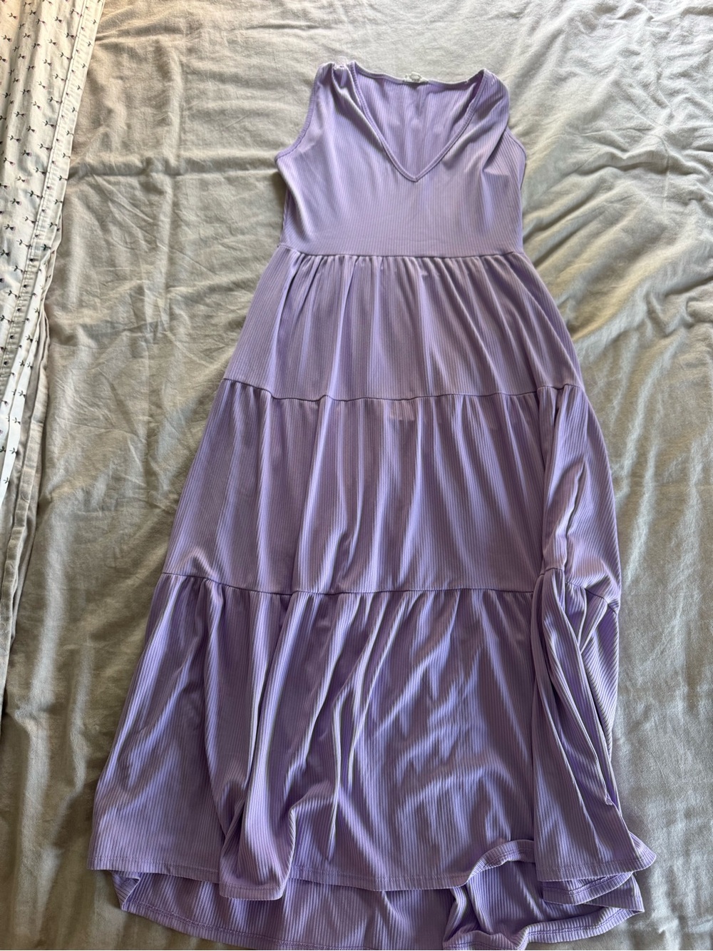 Lavender maxi dress